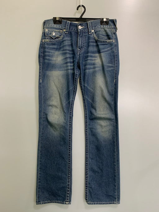 【中古品】【メンズ】 TRUE RELIGION トゥルーレリジョン STRAIGHT DENIM PANTS デニムパンツ 153-250222-ks-33-min サイズ：32 カラー：インディゴ 万代Net店