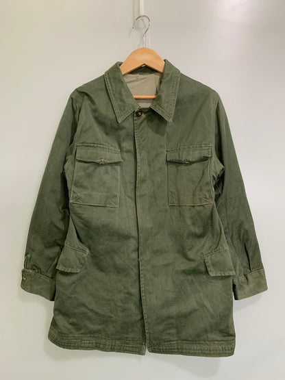 【中古品】【メンズ】 USED ユーズド UTILITY SHIRT ユーティリティ シャツ アウター 146-250313-jt-32-min カラー：モスグリーン 万代Net店