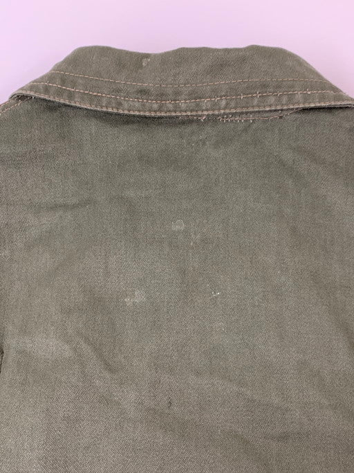 【中古品】【メンズ】 USED ユーズド UTILITY SHIRT ユーティリティ シャツ アウター 146-250313-jt-32-min カラー：モスグリーン 万代Net店