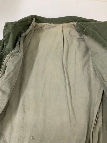 【中古品】【メンズ】 USED ユーズド UTILITY SHIRT ユーティリティ シャツ アウター 146-250313-jt-32-min カラー：モスグリーン 万代Net店