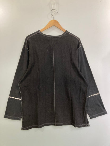 【中古品】【メンズ】  YOKO SAKAMOTO ヨーコ サカモト COTTON LS TEE コットン Tシャツ トップス 140-250215-ks-21-min サイズ：M カラー：グレー 万代Net店