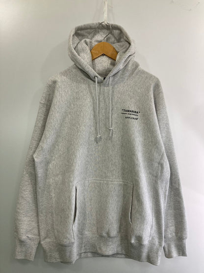 【中古品】【メンズ】 APPLEBUM アップルバム JONAH SCHWARTZ ASM SWEAT PARKA ジョナ シュワルツ コラボ スウェットパーカー トップス 142-250218-yn-25-min サイズ：XXL カラー：ライトグレー 万代Net店