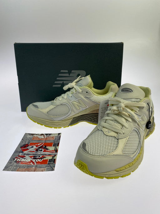 【中古美品】【メンズ】 NEW BALANCE ニューバランス M2002RA1 ×AURALEE 2002R "WHITE" 靴 シューズ スニーカー 162-250218-AS-22-min サイズ：28cm カラー：ベージュ系 万代Net店