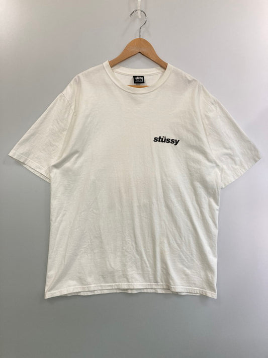 【中古品】【メンズ】  STUSSY ステューシー POPSICLE TEE 半袖Tシャツ トップス 142-250215-ks-20-min サイズ：L カラー：ホワイト 万代Net店