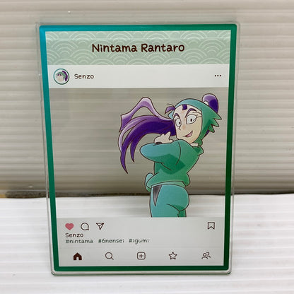 【中古品】 忍たま乱太郎 アクリルトレカプレート インスタ風 立花仙蔵 052-260212-SH-10-min 万代Net店
