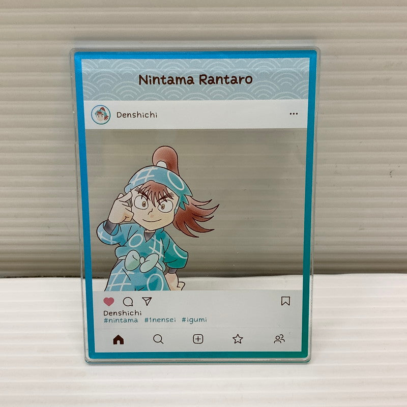 【中古品】 忍たま乱太郎 アクリルトレカプレート インスタ風 黒門伝七 052-260212-SH-08-min 万代Net店