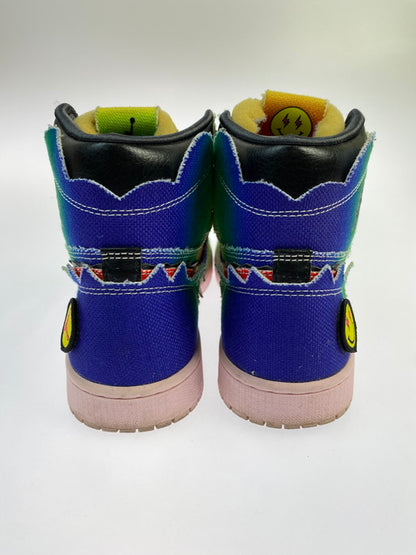 【中古品】【メンズ/レディース】 NIKE ナイキ DC3481-900 ×J BALVIN AIR JORDAN 1 HIGH OG "RAINBOW" 靴 シューズ スニーカー 160-250218-AS-40-min サイズ：26.5cm カラー：マルチカラー 万代Net店