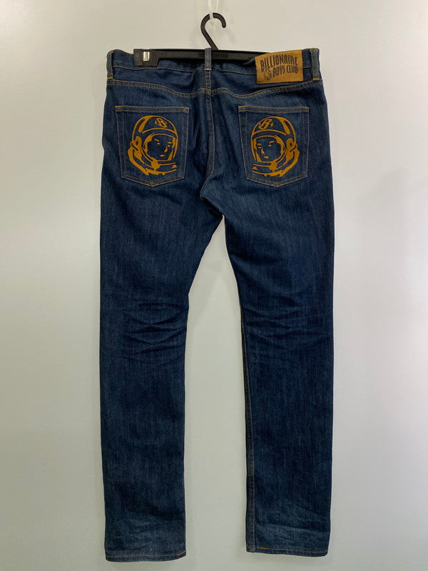 【中古品】【メンズ】  BILLIONAIRE ビリオネア BOY CLUB DENIM PANTS ボトムス デニムパンツ 153-250219-AS-20-min サイズ：36 カラー：インディゴ 万代Net店