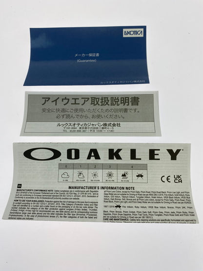 【中古品】【メンズ/レディース】 OAKLEY オークリー ×FRAGMENT フラグメント FROGSKINS "VIVID BLUE" サングラス アイウェア 203-250223-AS-10-min サイズ：54□17-138 カラー：ブラック 万代Net店