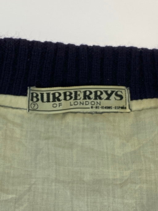 【中古品】【メンズ】 Burberrys バーバリーズ Vネックジャケット アウター 141-250225-AS-64-min カラー：ブラックウォッチ/ネイビー 万代Net店