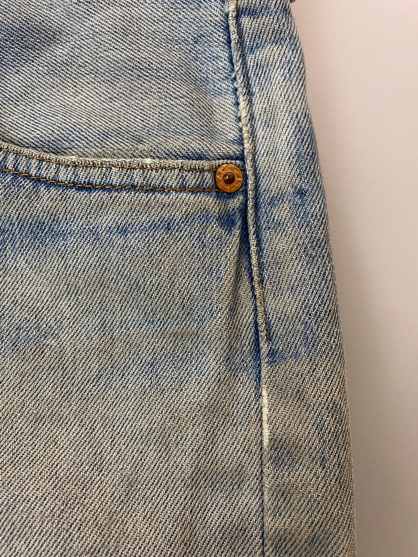 【中古品】【メンズ】  LEVI'S ボトムス 552刻印 96年8月製造 USA製 ボタンフライ 501XX デニムパンツ ボトムス 157-250219-AS-25-min サイズ：33×30 カラー：ライトインディゴ 万代Net店