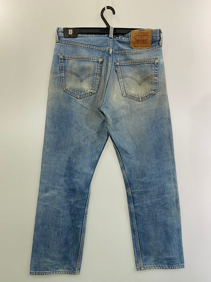 【中古品】【メンズ】  LEVI'S ボトムス 552刻印 96年8月製造 USA製 ボタンフライ 501XX デニムパンツ ボトムス 157-250219-AS-25-min サイズ：33×30 カラー：ライトインディゴ 万代Net店