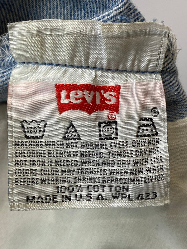 【中古品】【メンズ】  LEVI'S ボトムス 552刻印 96年8月製造 USA製 ボタンフライ 501XX デニムパンツ ボトムス 157-250219-AS-25-min サイズ：33×30 カラー：ライトインディゴ 万代Net店