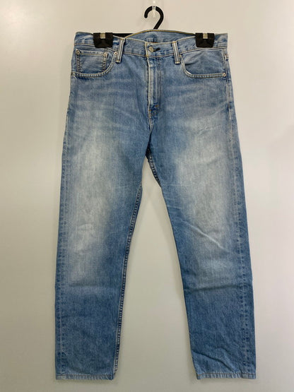 【中古品】【メンズ】  LEVI'S リーバイス 16508-0274 4001刻印 メキシコ製 レギュラーテーパード ミッド デニムパンツ ボトムス 157-250219-AS-24-min サイズ：33×30 カラー：ライトインディゴ 万代Net店