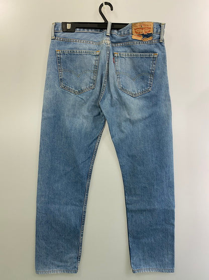 【中古品】【メンズ】  LEVI'S リーバイス 16508-0274 4001刻印 メキシコ製 レギュラーテーパード ミッド デニムパンツ ボトムス 157-250219-AS-24-min サイズ：33×30 カラー：ライトインディゴ 万代Net店