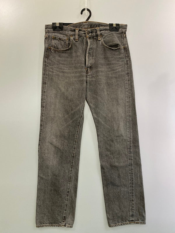 【中古品】【メンズ】  DENIME ドゥニーム ボタンフライ セルビッチ デニムパンツ ボトムス 156-250219-AS-22-min サイズ：W34 カラー：グレー 万代Net店