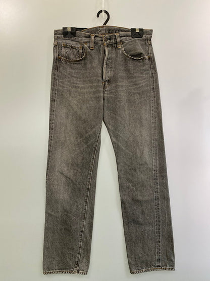 【中古品】【メンズ】  DENIME ドゥニーム ボタンフライ セルビッチ デニムパンツ ボトムス 156-250219-AS-22-min サイズ：W34 カラー：グレー 万代Net店