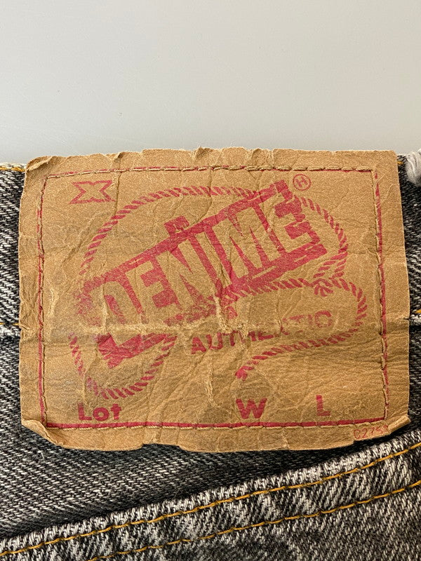 【中古品】【メンズ】  DENIME ドゥニーム ボタンフライ セルビッチ デニムパンツ ボトムス 156-250219-AS-22-min サイズ：W34 カラー：グレー 万代Net店