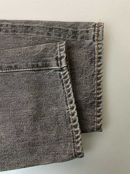 【中古品】【メンズ】  DENIME ドゥニーム ボタンフライ セルビッチ デニムパンツ ボトムス 156-250219-AS-22-min サイズ：W34 カラー：グレー 万代Net店