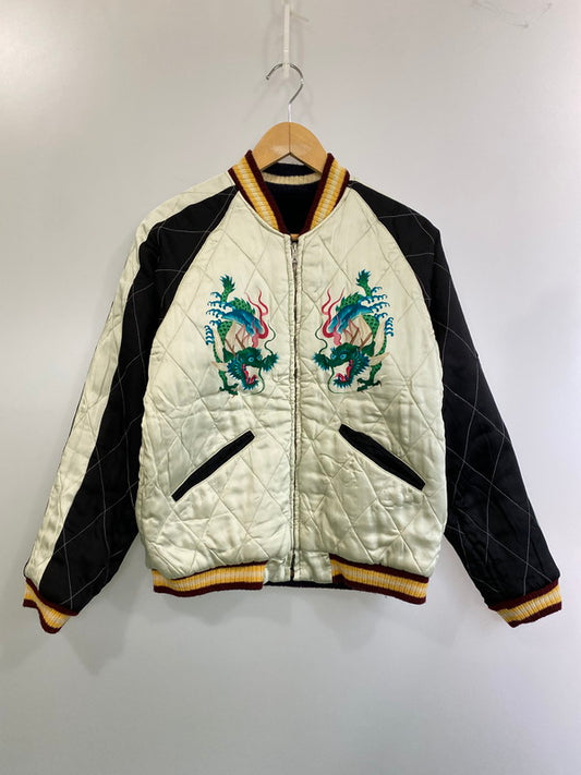 【中古品】【メンズ】  港商-KOSHO- TT11454 2007 SPECIAL EDITION SOUVENIR JACKET "SUKARU×TIGER" アウター スカジャン 145-250219-AS-3-min サイズ：小 カラー：ネイビー 万代Net店