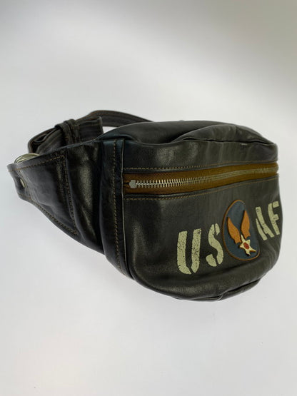 【中古品】【メンズ/レディース】  TOYS MCCOY トイズマッコイ TMA1606 DUAL BLADE BAG "U.S.A.F." 鞄 ボディバッグ 188-250223-AS-19-min カラー：ブラウン 万代Net店