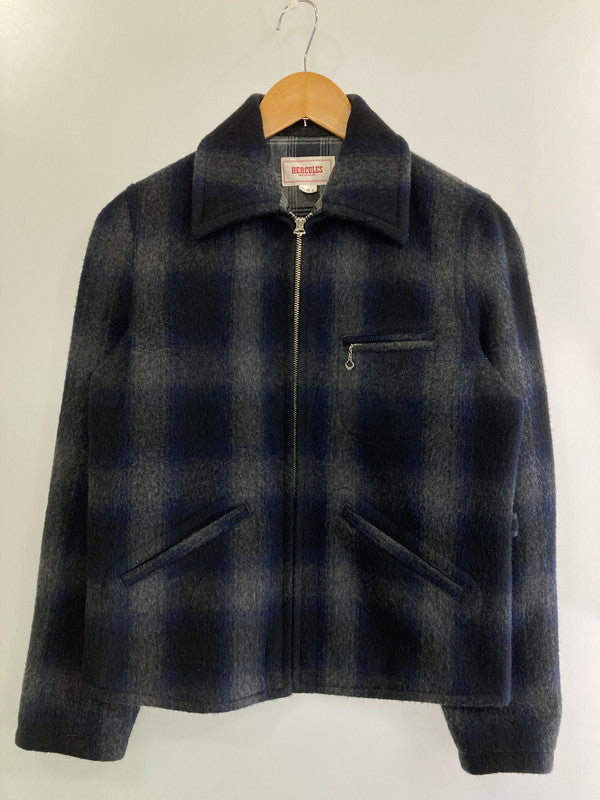 【中古品】【メンズ】 JELADO ジェラード SPORTS JACKET HERCULES実名復刻 ヘラクレス ウールスポーツジャケット メンズ アウター 145-250219-em-02-min サイズ：34 カラー：ブラック/ネイビー/グレー 万代Net店