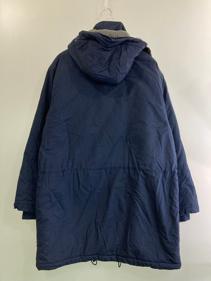 【中古品】【メンズ】  LANDS'END ランズエンド POLARTEC PRIMALOFT LS COAT  90S フリースジャケット メンズ アウター 146-250219-em-32-min サイズ：L カラー：ネイビー 万代Net店