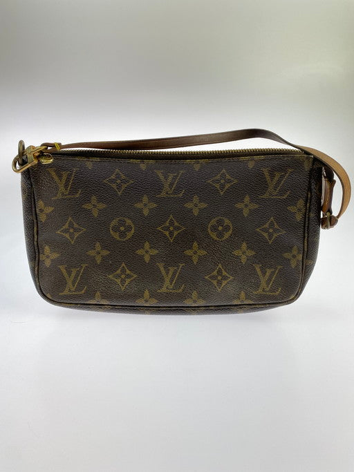 【現状渡し品】【レディース】 LOUIS VUITTON ルイ・ヴィトン M4071 ポシェット アクセソワール ミニバッグ ハンドバッグ 179-250221-me-27-min カラー：ブラウン 万代Net店