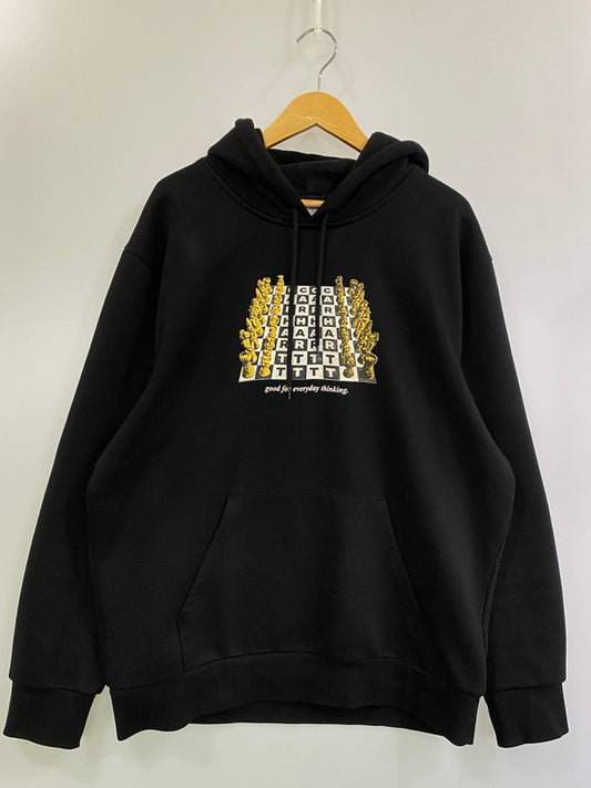 【中古品】【メンズ】  CARHARTT WIP カーハートダブリューアイピー I030144 HOODED CHESSBOARD プルオーバーパーカー 142-250219-AS-15-min サイズ：XL カラー：ブラック 万代Net店