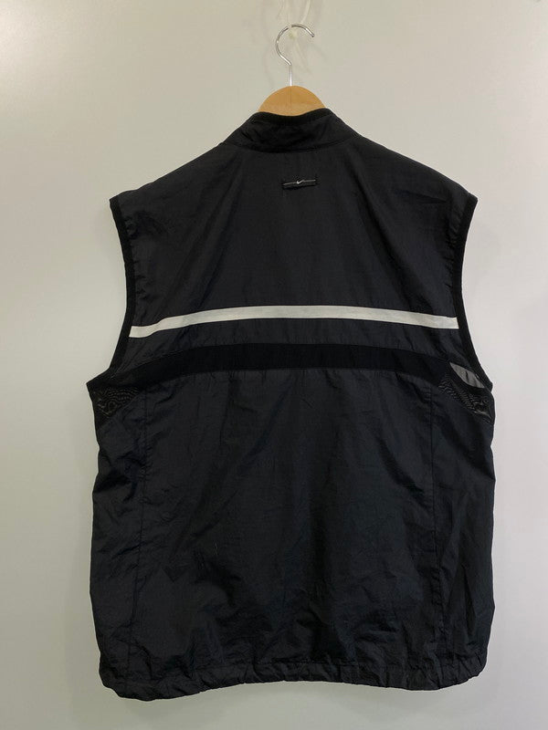 【中古品】【メンズ】  NIKE ナイキ 00S NYLON VEST ベスト 146-250219-AS-12-min サイズ：XL カラー：ブラック 万代Net店