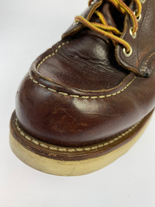 【現状渡し品】【メンズ】 RED WING レッドウィング 8138 6-INCH CLASSIC MOC 6インチ クラシックモック 靴 164-250221-me-21-min サイズ：7 1/2 カラー：ブラウン 万代Net店