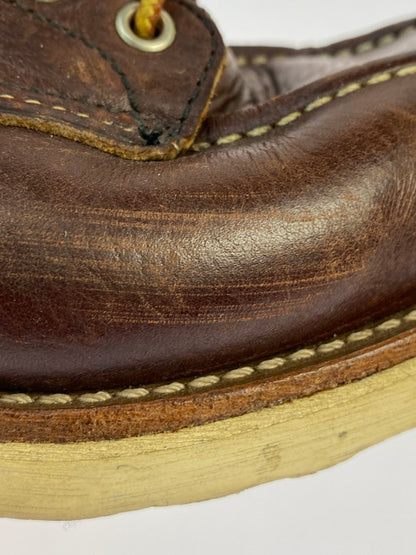 【現状渡し品】【メンズ】 RED WING レッドウィング 8138 6-INCH CLASSIC MOC 6インチ クラシックモック 靴 164-250221-me-21-min サイズ：7 1/2 カラー：ブラウン 万代Net店