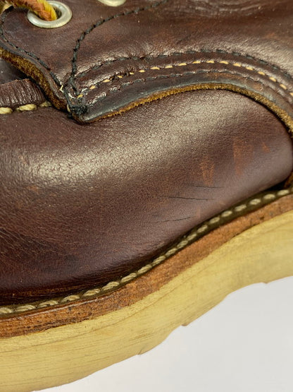 【現状渡し品】【メンズ】 RED WING レッドウィング 8138 6-INCH CLASSIC MOC 6インチ クラシックモック 靴 164-250221-me-21-min サイズ：7 1/2 カラー：ブラウン 万代Net店