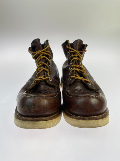 【現状渡し品】【メンズ】 RED WING レッドウィング 8138 6-INCH CLASSIC MOC 6インチ クラシックモック 靴 164-250221-me-21-min サイズ：7 1/2 カラー：ブラウン 万代Net店