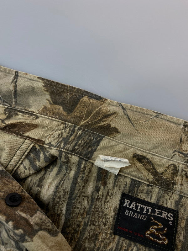 【中古品】【メンズ】  RATTLERS ラトラーズ REAL TREE CAMO SHIRT 長袖シャツ 146-250219-AS-13-min サイズ：XXL カラー：カモフラージュ 万代Net店