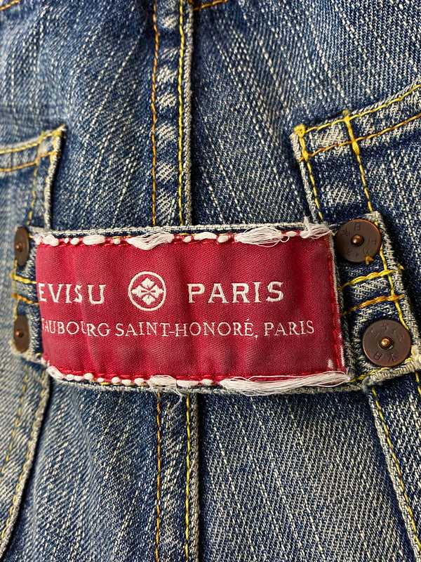 【中古品】【メンズ】  EVISU エヴィス PARIS DENIM PANT ボトムス デニムパンツ 156-250219-AS-21-min サイズ：32×34 カラー：インディゴ 万代Net店