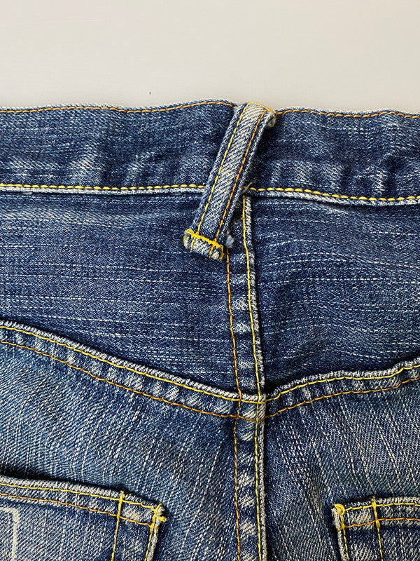 【中古品】【メンズ】  EVISU エヴィス PARIS DENIM PANT ボトムス デニムパンツ 156-250219-AS-21-min サイズ：32×34 カラー：インディゴ 万代Net店