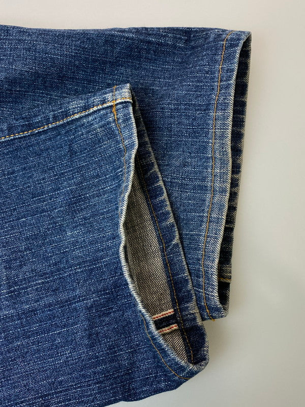 【中古品】【メンズ】  EVISU エヴィス PARIS DENIM PANT ボトムス デニムパンツ 156-250219-AS-21-min サイズ：32×34 カラー：インディゴ 万代Net店