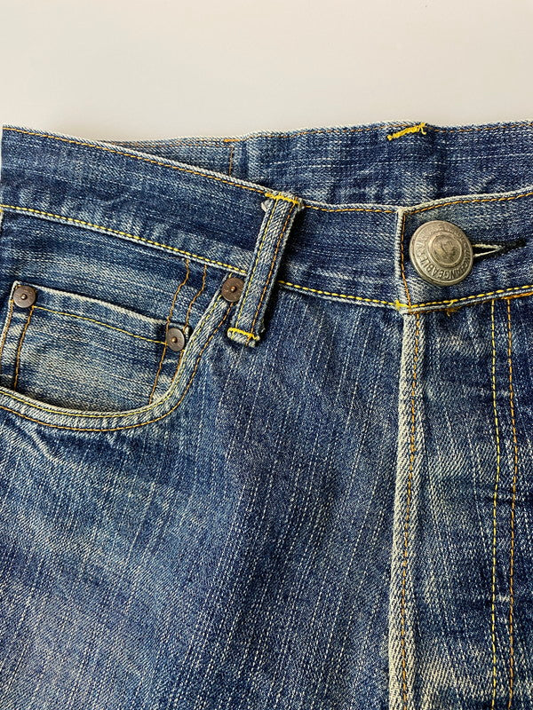 【中古品】【メンズ】  EVISU エヴィス PARIS DENIM PANT ボトムス デニムパンツ 156-250219-AS-21-min サイズ：32×34 カラー：インディゴ 万代Net店