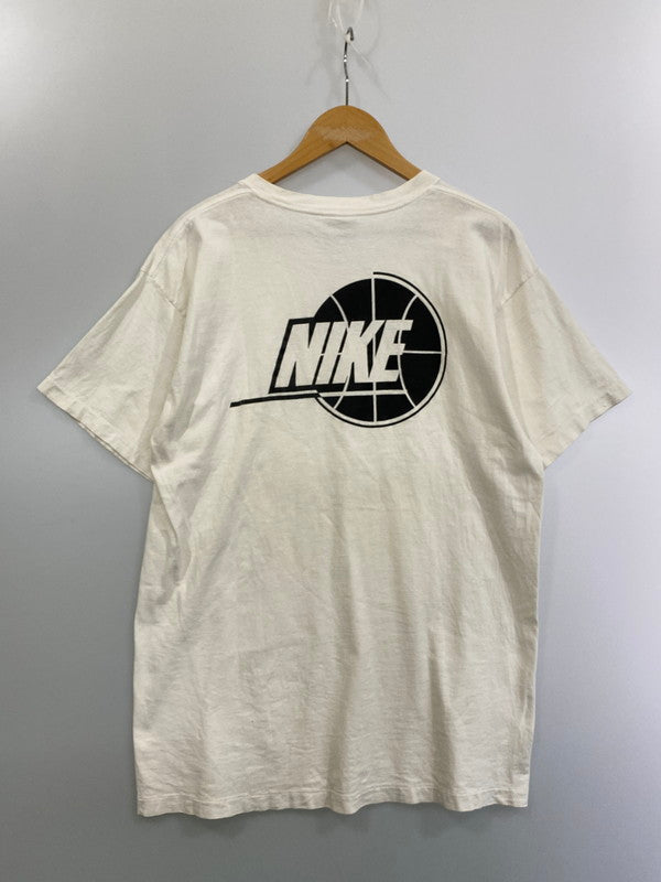 【中古品】【メンズ】  NIKE ナイキ 90S  PURDUE TENNIS CAMP  TEE パーデュー テニス キャンプ Tシャツ 半袖 トップス 146-250224-cn-8-min サイズ：L カラー：ホワイト系 万代Net店