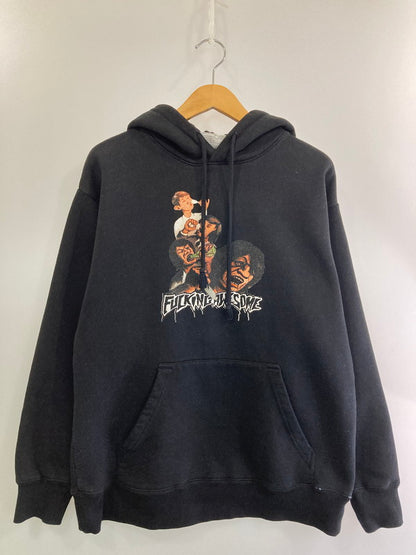 【中古品】【メンズ】  FUCKING AWSOME ファッキンオーサム JECKYLL HOODIE フーディ 142-250227-ks-30-min サイズ：M カラー：ブラック 万代Net店