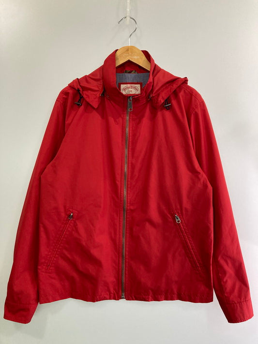 【中古品】【メンズ】 Brooks Brothers ブルックスブラザーズ 71340026 NYLON JACKET ナイロン ジャケット アウター 146-250328-me-06-min サイズ：M カラー：レッド 赤 万代Net店