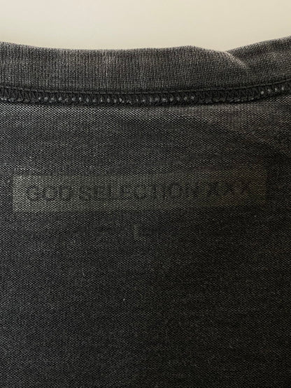 【中古品】【メンズ】  GOD SELECTION ゴッドセレクション XXX L S TEE Tシャツ 長袖 ロンT トップス 142-250224-cn-14-min サイズ：L カラー：ブラック 万代Net店