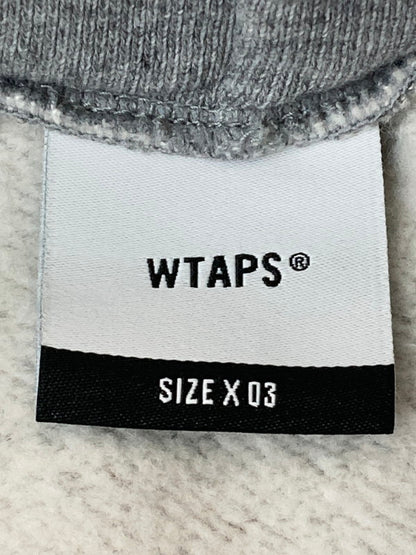 【中古品】【メンズ】 WTAPS ダブルタップス 232ATDT-HPM04S 22AW SNEAK LLW HOODY プルオーバーパーカー 142-250225-AS-22-min サイズ：3 カラー：グレー 万代Net店