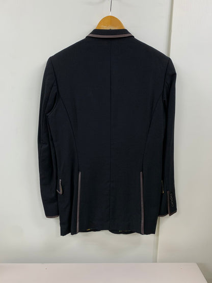 【中古品】【メンズ】 Paul Smith ポール・スミス WOOL JACKET ライトアウター ジャケット 141-250303-AS-34-min サイズ：L カラー：ブラック 万代Net店