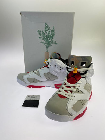 【中古品】【メンズ】 NIKE ナイキ CT8529-062 AIR JORDAN 6 ”NEUTRAL GREY HARE” 靴 シューズ スニーカー 160-250225-AS-7-min サイズ：27.5cm カラー：ホワイト/グレー/レッド 万代Net店