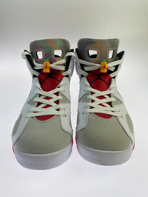 【中古品】【メンズ】 NIKE ナイキ CT8529-062 AIR JORDAN 6 ”NEUTRAL GREY HARE” 靴 シューズ スニーカー 160-250225-AS-7-min サイズ：27.5cm カラー：ホワイト/グレー/レッド 万代Net店