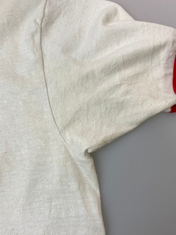 【中古品】【メンズ】 SUPERMAN スーパーマン METROPOLIS ILLINOIS RINGER TEE メトロポリス イリノイ リンガー Tシャツ 半袖 トップス 146-250224-cn-6-min サイズ：表記なし カラー：ホワイト系 万代Net店