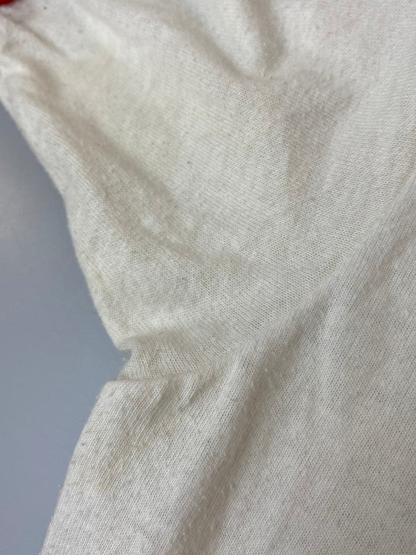 【中古品】【メンズ】 SUPERMAN スーパーマン METROPOLIS ILLINOIS RINGER TEE メトロポリス イリノイ リンガー Tシャツ 半袖 トップス 146-250224-cn-6-min サイズ：表記なし カラー：ホワイト系 万代Net店