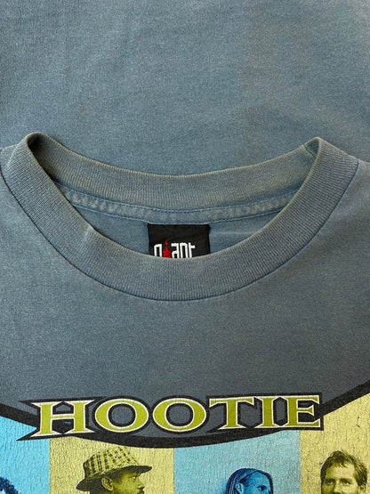 【中古品】【メンズ】  HOOTIE  フーティー THE BLOWFISH 98-99 TOUR TEE  ブローフィッシュ 1998年-1999年ツアー Tシャツ 半袖 トップス バンドT 146-250224-cn-11-min サイズ：表記なし カラー：スモーキーブルー 万代Net店